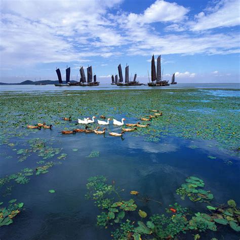 Boats on Taihu Lake, Lake Namsto Tibet, Lugu Lake Lijiang, Top Ten ...