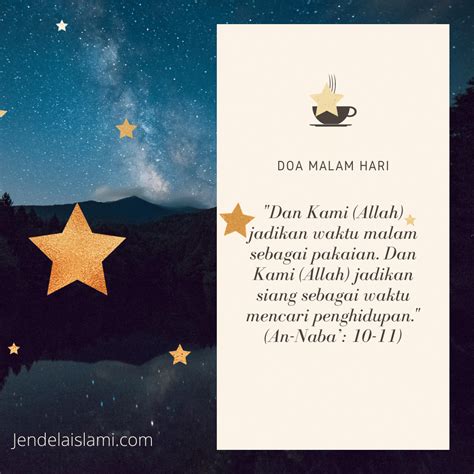 Doa Malam Hari Islam - Kumpulan Doa