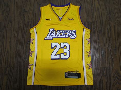 2019/20 Adult Lakers basketball jersey shirt James 23 yellow