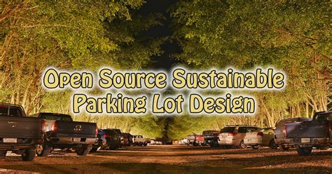 Build Your Own Sustainable Parking Lot Construction Guide