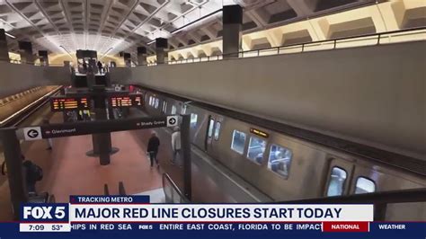 Metro Red Line closures begin Dec. 18. Here’s what you need to know.