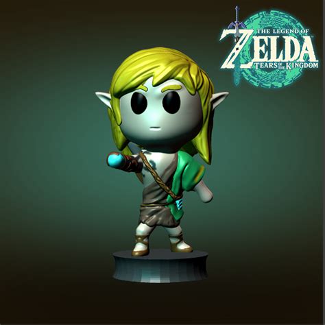 ZELDA DOUBLE BIT: LINK (TEARS OF THE KINGDOM) by Blenkhorn | Download free STL model ...