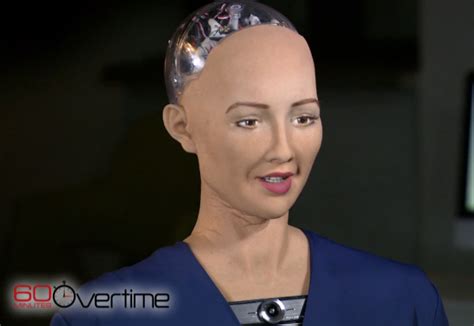 Watch Charlie Rose interview a realistic-looking robot and ask her if ...