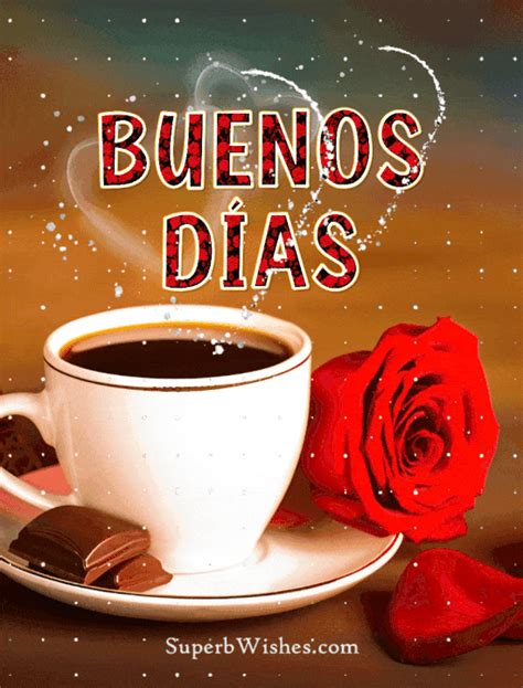 Buenos Días Café Gif Animado Para Mi Amor Superbwishes