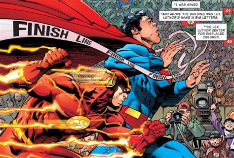 Superman Vs. Flash: DC Confirmed the Man of Steel Wins in a Race