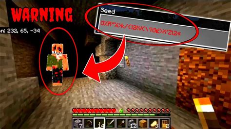 Do NOT EVER Play on THIS CREEPY MINECRAFT SEED *SCARY* - YouTube