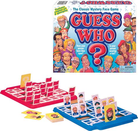 Winning Moves Games Guess Who? Board Game, Multicolor (1191): Buy ...