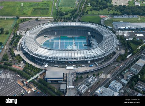 Tokyo Stadium: Tokyo, Japan: Aerial view of proposed venue for the 2020 ...