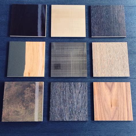New samples of wood and lacquer finishes 2015 – Fifth Avenue