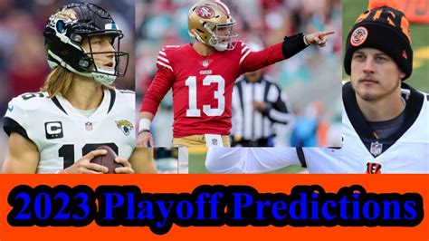 2023 NFL Playoff Predictions - YouTube