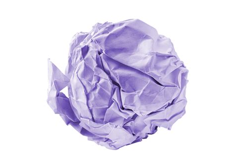 crumpled paper ball 11190622 PNG