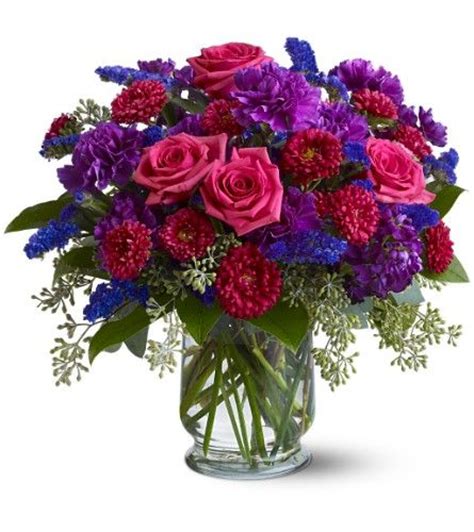 pink purple flower arrangements - Google Search | Purple flower ...