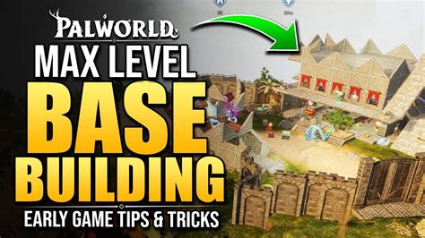 DPJ: Palworld - MAX LEVEL BEST BASE BUILD TOUR - Best Raid Defence Trick // TIPS & TRICKS ...