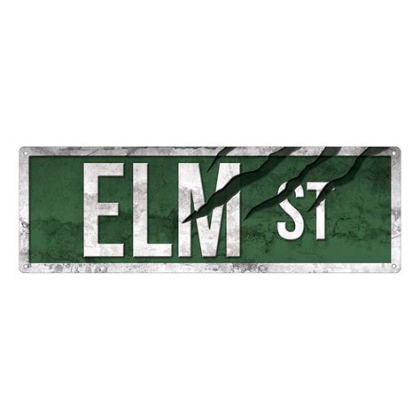 A Nightmare On Elm Street Tin Sign