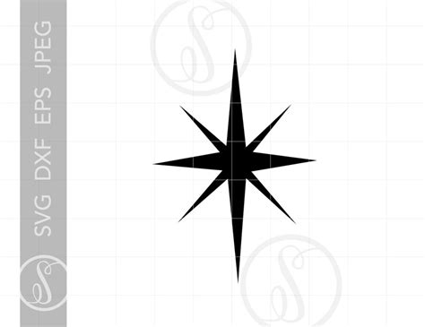 Starburst SVG Starburst Clipart Starburst Cut File for - Etsy