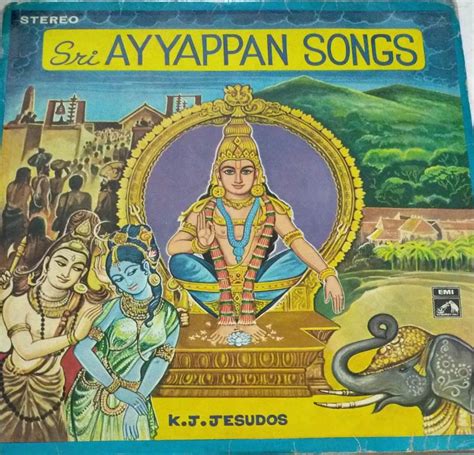 Sri Ayyappan Songs Malayalam LP Vinyl Record by K J Jesudoss - Macsendisk