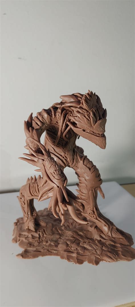 ArtStation - Alien sculpture