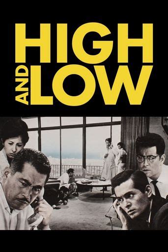 High and Low (1963): Where to Watch and Stream Online | Reelgood