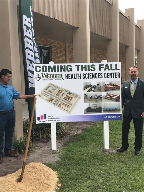 Webber International University hold groundbreaking ceremony for Health ...