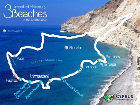 3 unspoiled hideaway beaches in the South Coast - Cyprus Beach