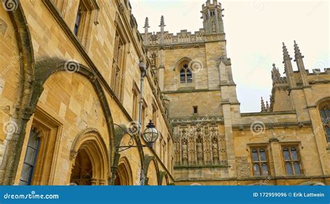 Christ Church Cathedral in Oxford - OXFORD, ENGLAND - JANUARY 3, 2020 ...