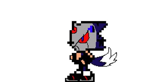 Pixilart - my sonic oc sprite by InfiniteBreaker