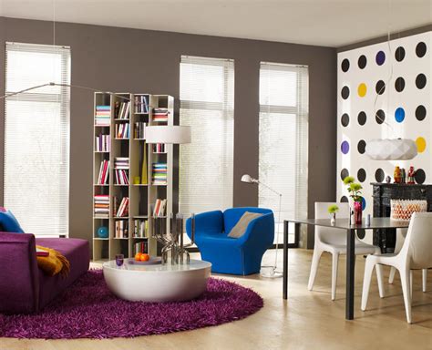 Trendoffice: Pop Art wall in a modern living room