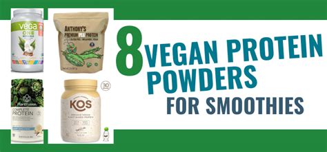 8 Vegan Protein Powders for Smoothies – The Vegan's Pantry