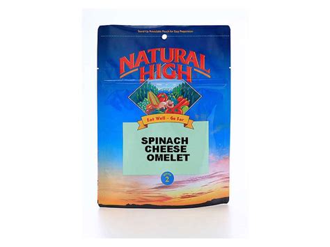 Natural High Spinach Cheese Omelette - ScoutTech