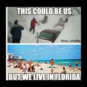 Florida Snow Meme - Captions Todays