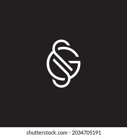 Sg Initial Logo Design Vector Stock Vector (Royalty Free) 2034705191 | Shutterstock