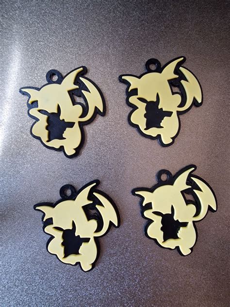 Pokemon evolution Keychains by NickR1983 | Download free STL model ...