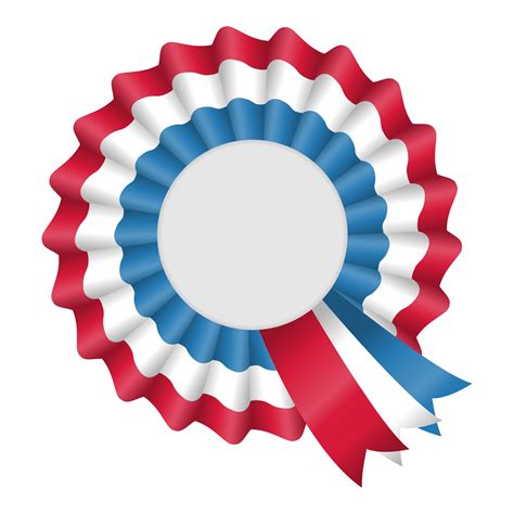 Red And Blue Rosette Free Stock Photo - Public Domain Pictures