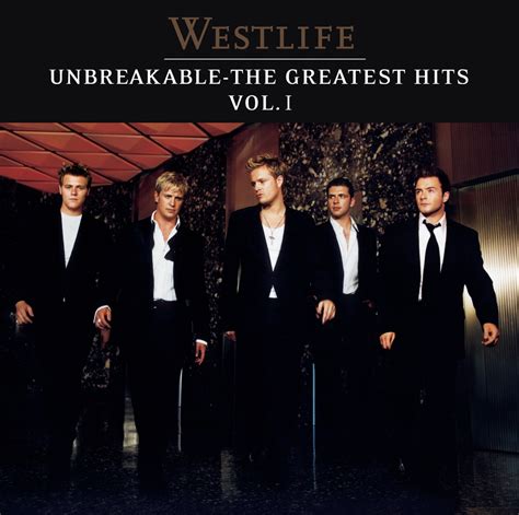 Unbreakable - The Greatest Hits, Vol. 1 Album Cover by Westlife