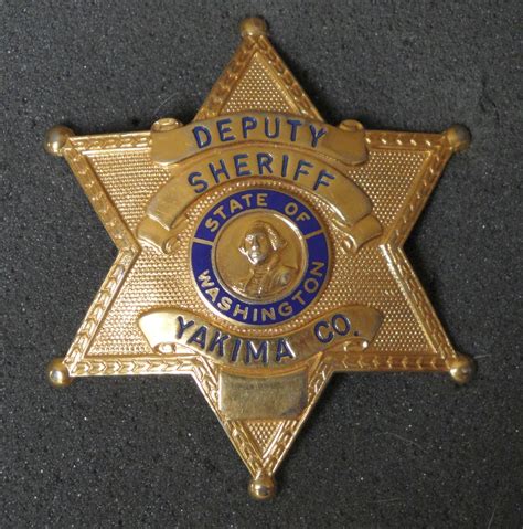 Washington State Badge Photo's page 2 | Police badge, Badge, Yakima