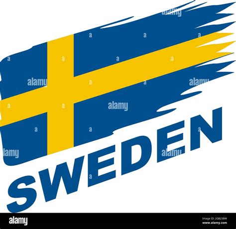 Sweden flag icon logo design vector template Stock Vector Image & Art ...