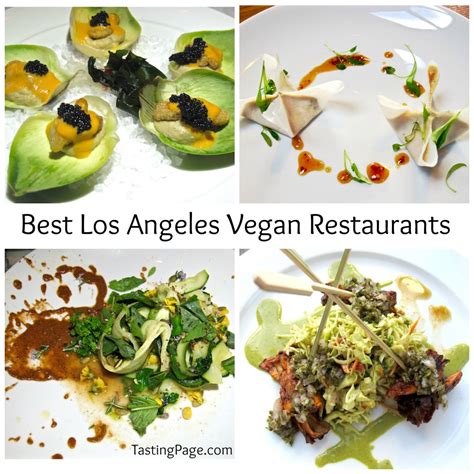 Los Angeles' Best Vegan Restaurants — Tasting Page