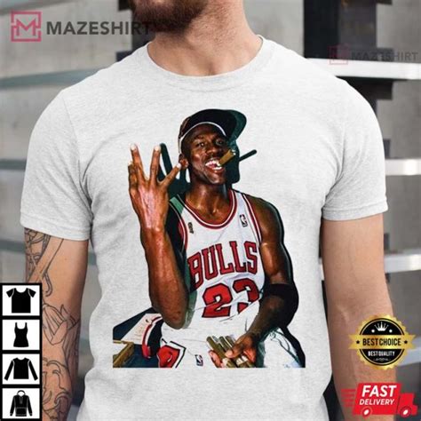 Michael Jordan - Chicago Bulls Vintage Rap Best T-Shirt