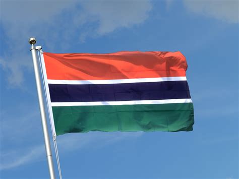 Gambia Flag for Sale - Buy online at Royal-Flags