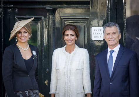 Argentina president visits Anne Frank House in Netherlands | The Times ...