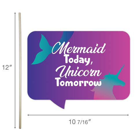 Funny Mermaid Photo Booth Props Mermaid Party Decorations - Etsy
