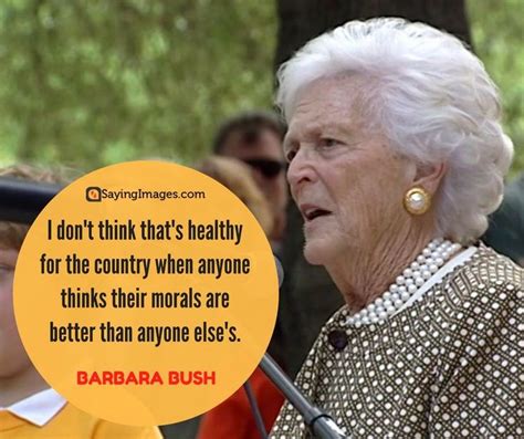 25 Inspirational Barbara Bush Quotes | SayingImages.com | Barbara bush, Bush quotes, Barbara