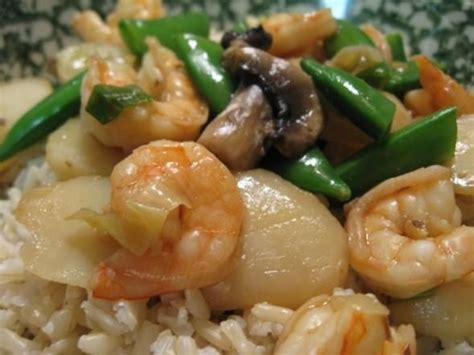 Shrimp With Snow Peas and Water Chestnuts Recipe - Food.com | Recipe | Chestnut recipes, Recipes ...