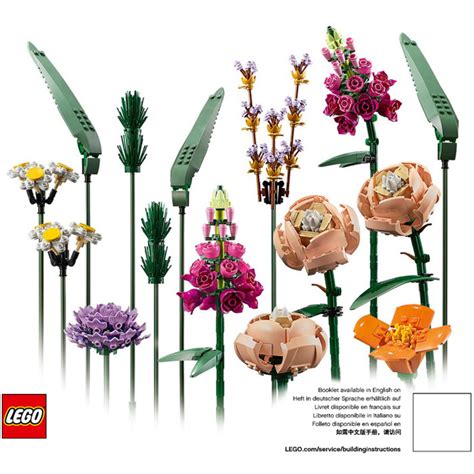 LEGO Flower Bouquet Set 10280 Instructions | Brick Owl - LEGO Marketplace