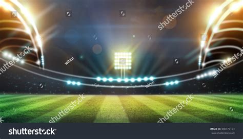 Lights Night Stadium Stock Photo 380172193 | Shutterstock