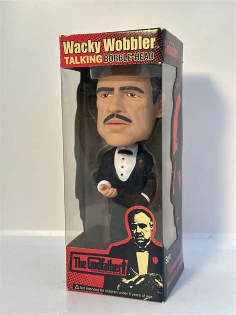 FUNKO WACKY WOBBLER The Godfather (Marlon Brando) Talking Bobble-Head Nodder $79.99 - PicClick