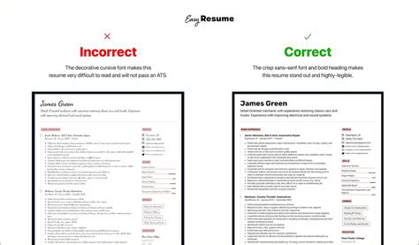 Best Microsoft Word Resume Fonts - Resume Example Gallery
