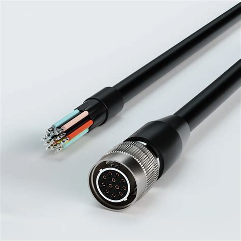 Hirose 12 Pin Female to Open I/O Power High Flex Cable | For Machine Vision - Vicoimaging ...