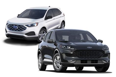 The 2021 Ford Edge vs Escape Comparison - Earnhardt Ford Blog