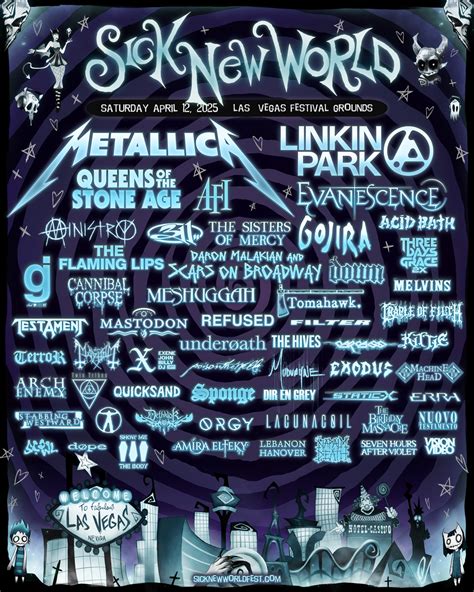 Lineup Announced for Sick New World in Las Vegas - ALT 105.1